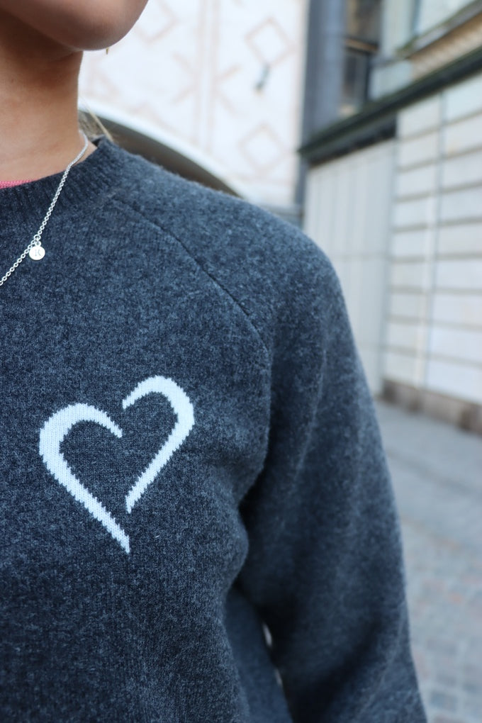 Soft Knit Striktrøje til Kvinder - Grå