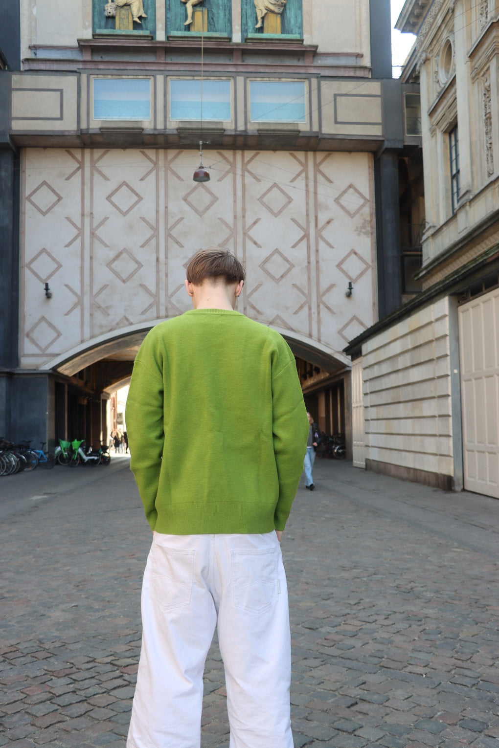 Soft Knit Striktrøje - Grøn