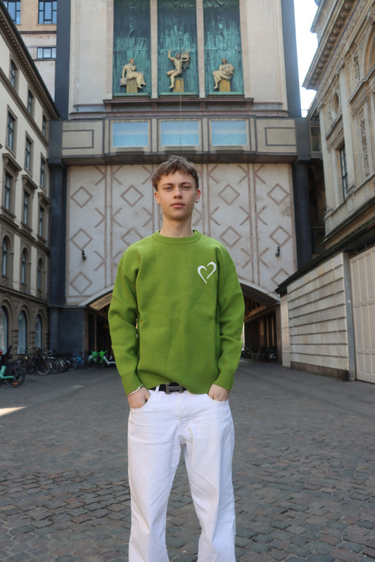 Soft Knit Sweater - Green