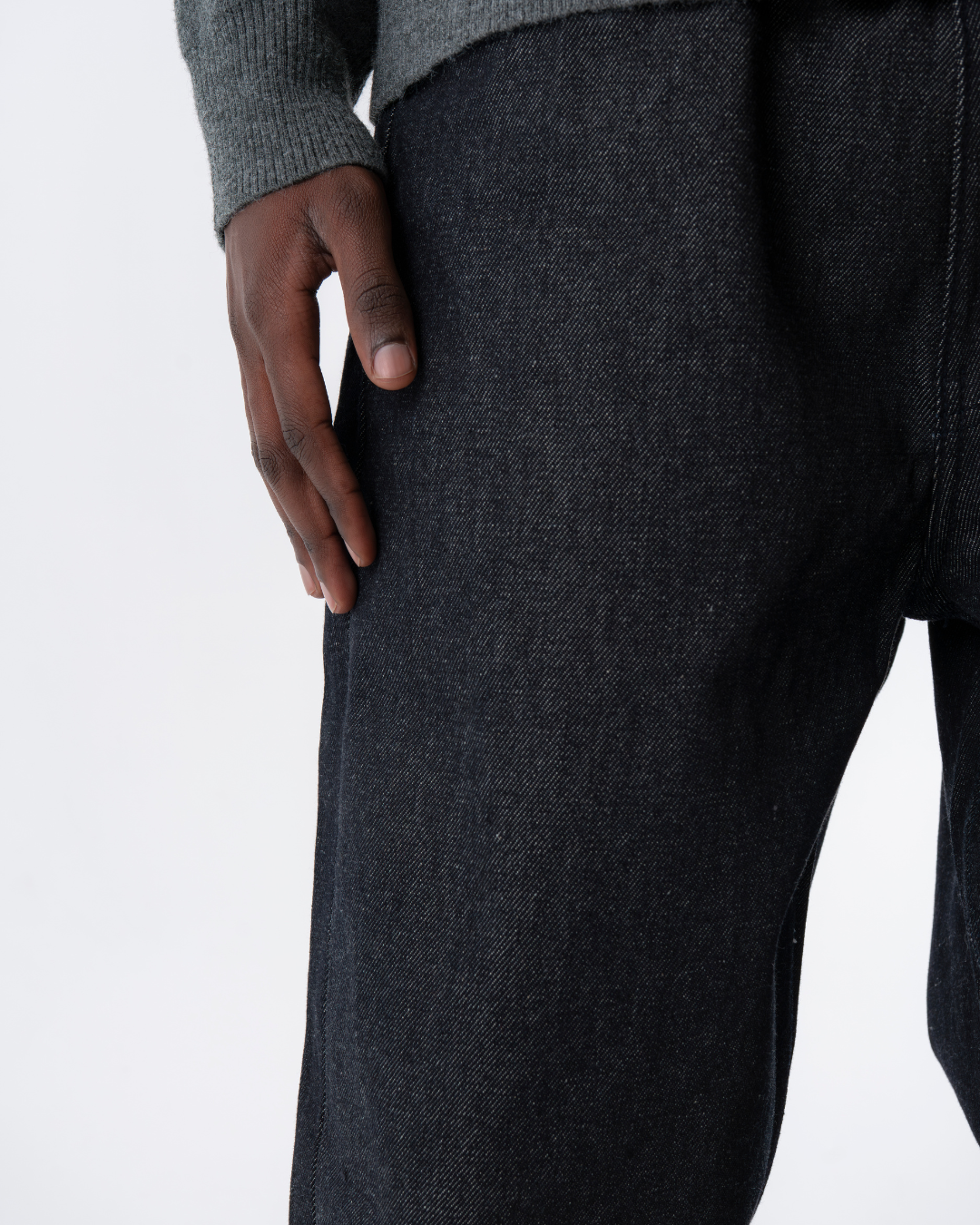Raw Selvedge Denim Jeans Dark Indigo