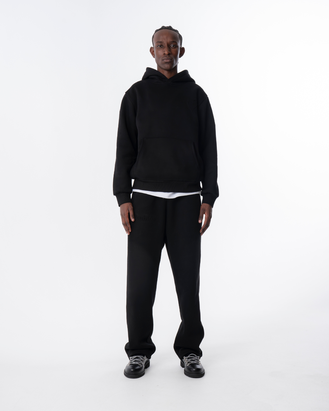 Joggingset (Pants & Hoodie) - Black - UNISEX