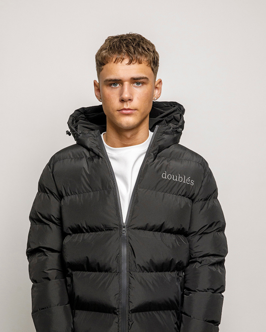 Springjacket with Logo - Black