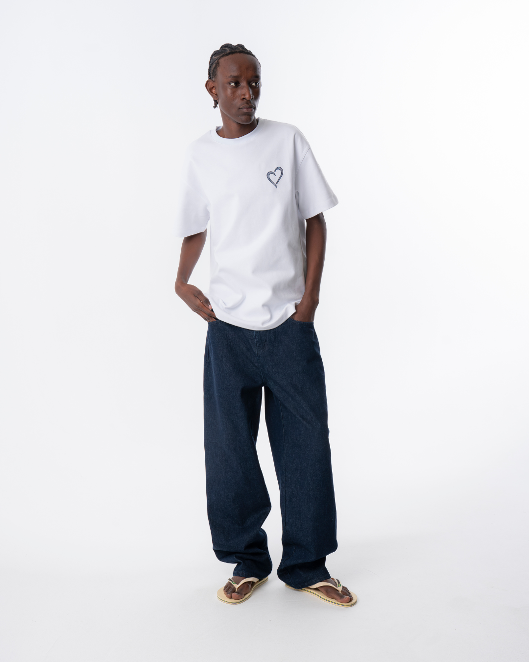 Heavyweight T-Shirt med Special Sort Logo