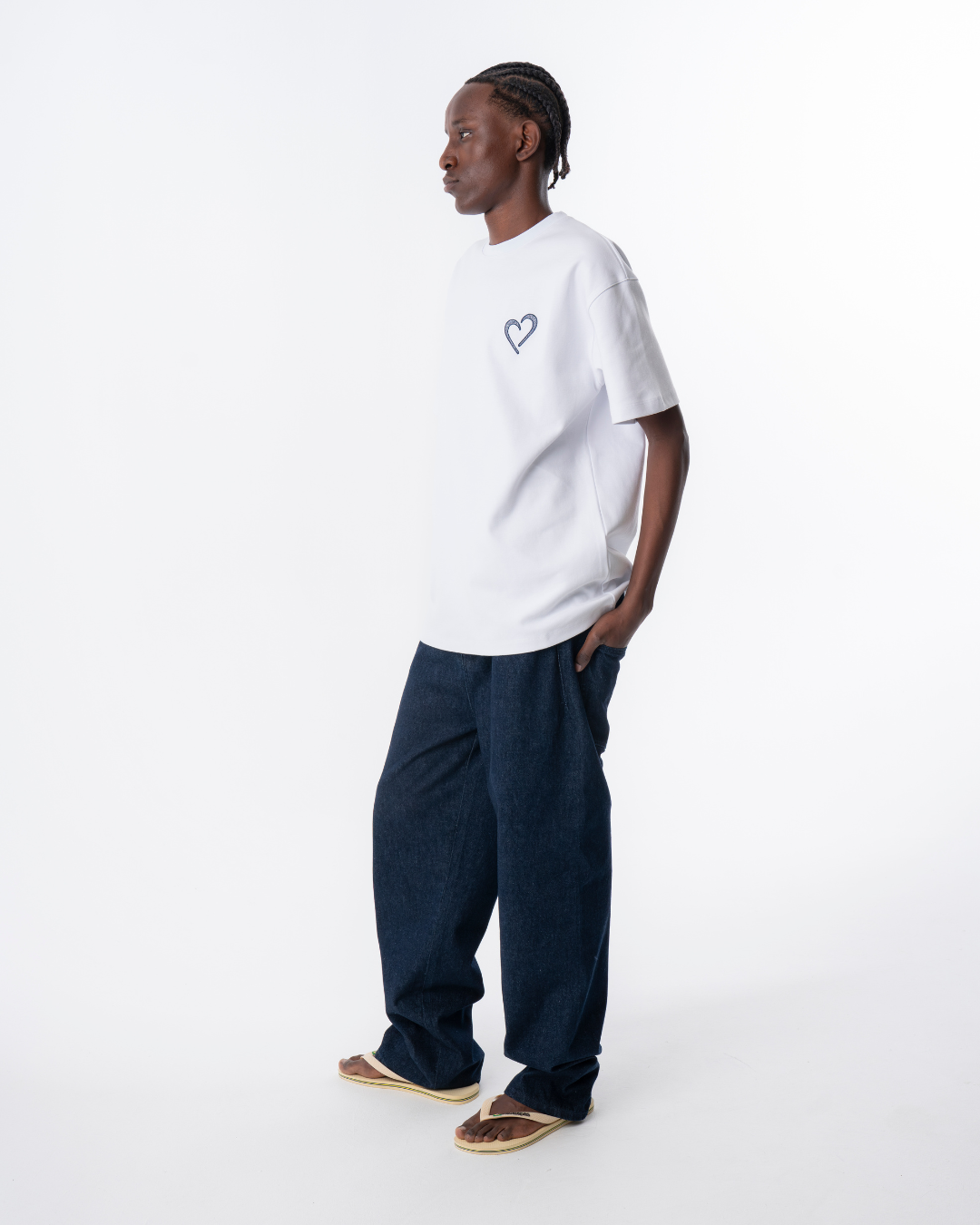 Heavyweight T-Shirt med Special Sort Logo