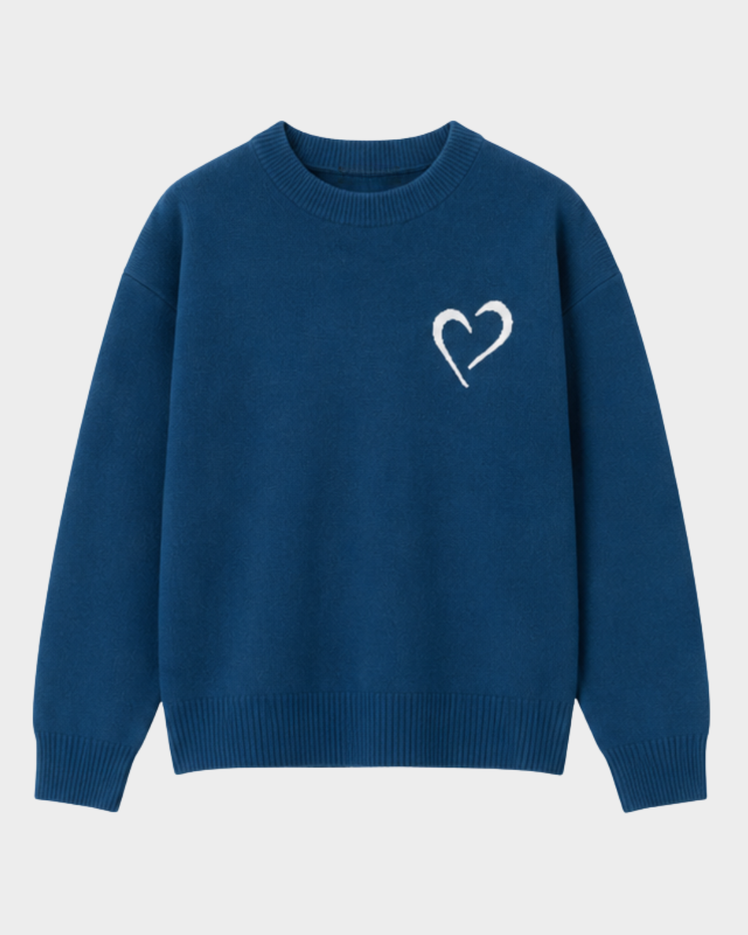 Soft Knit Sweater - Blue