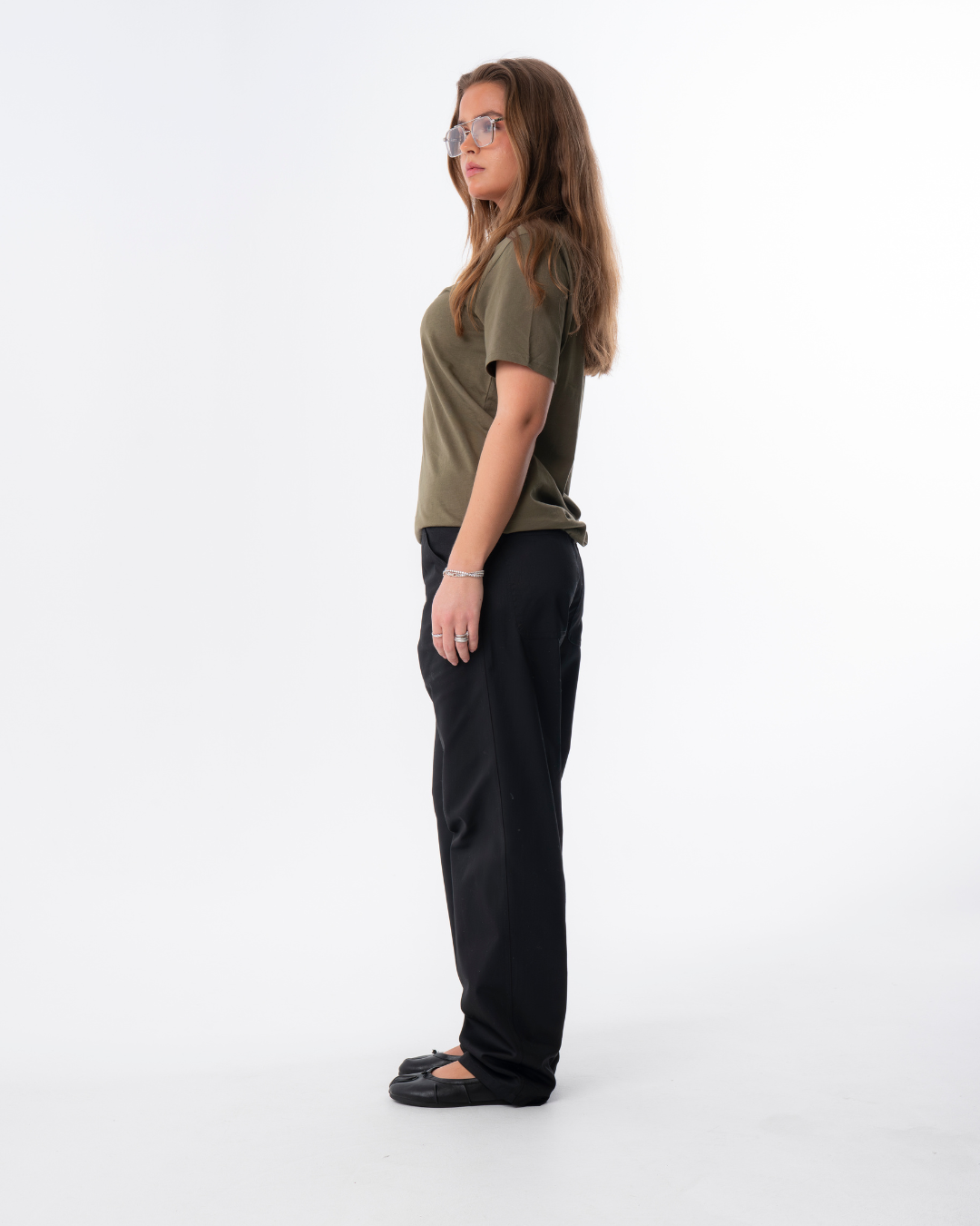 Womens Straight Jeans - Black