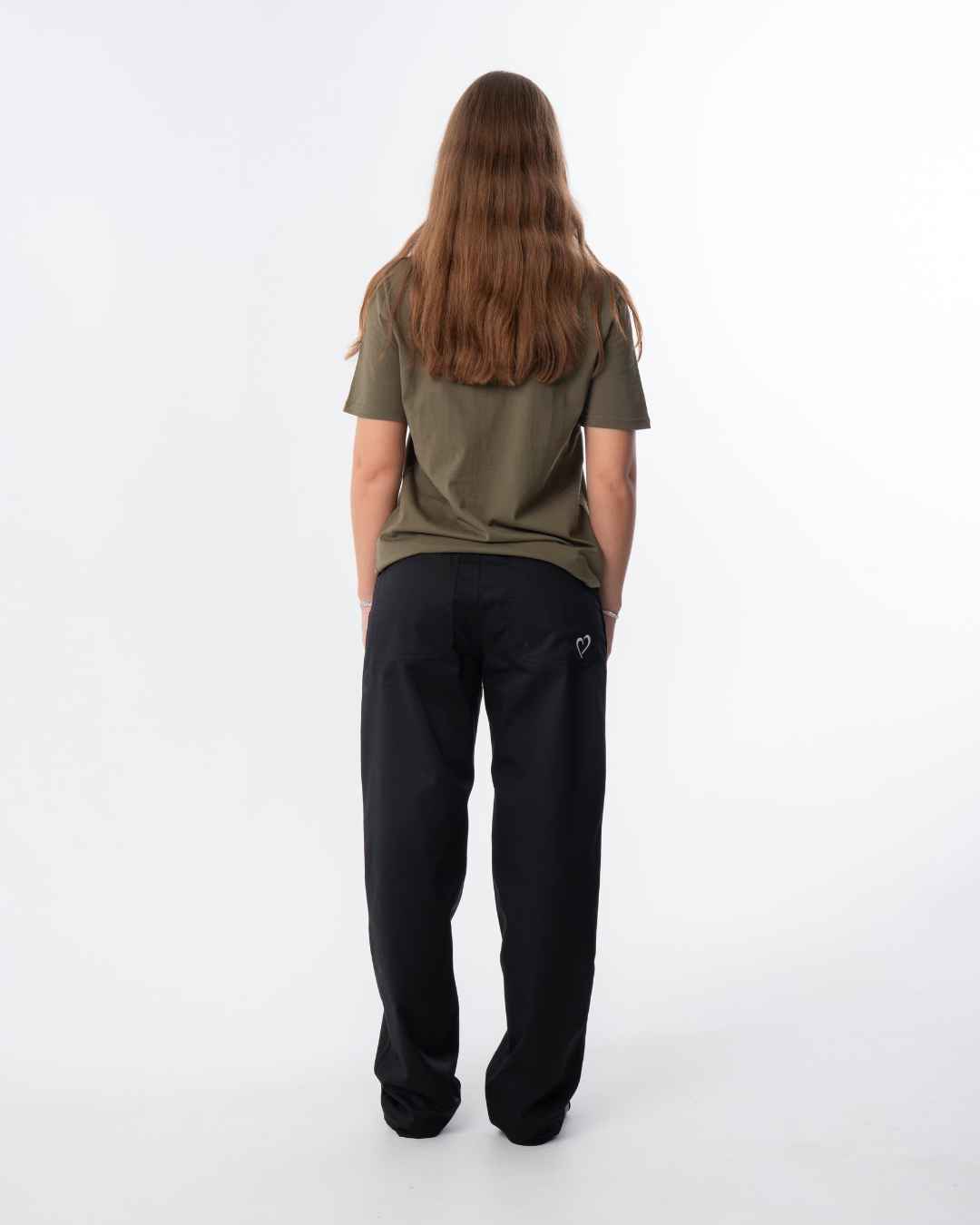 Womens Straight Jeans - Black