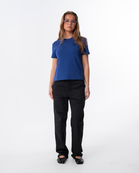 Womens Heavyweight T Shirt - Blue