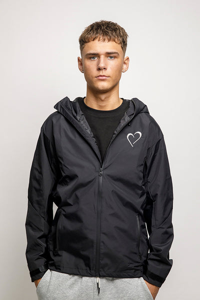 BlackShellJacketwithHeartFront