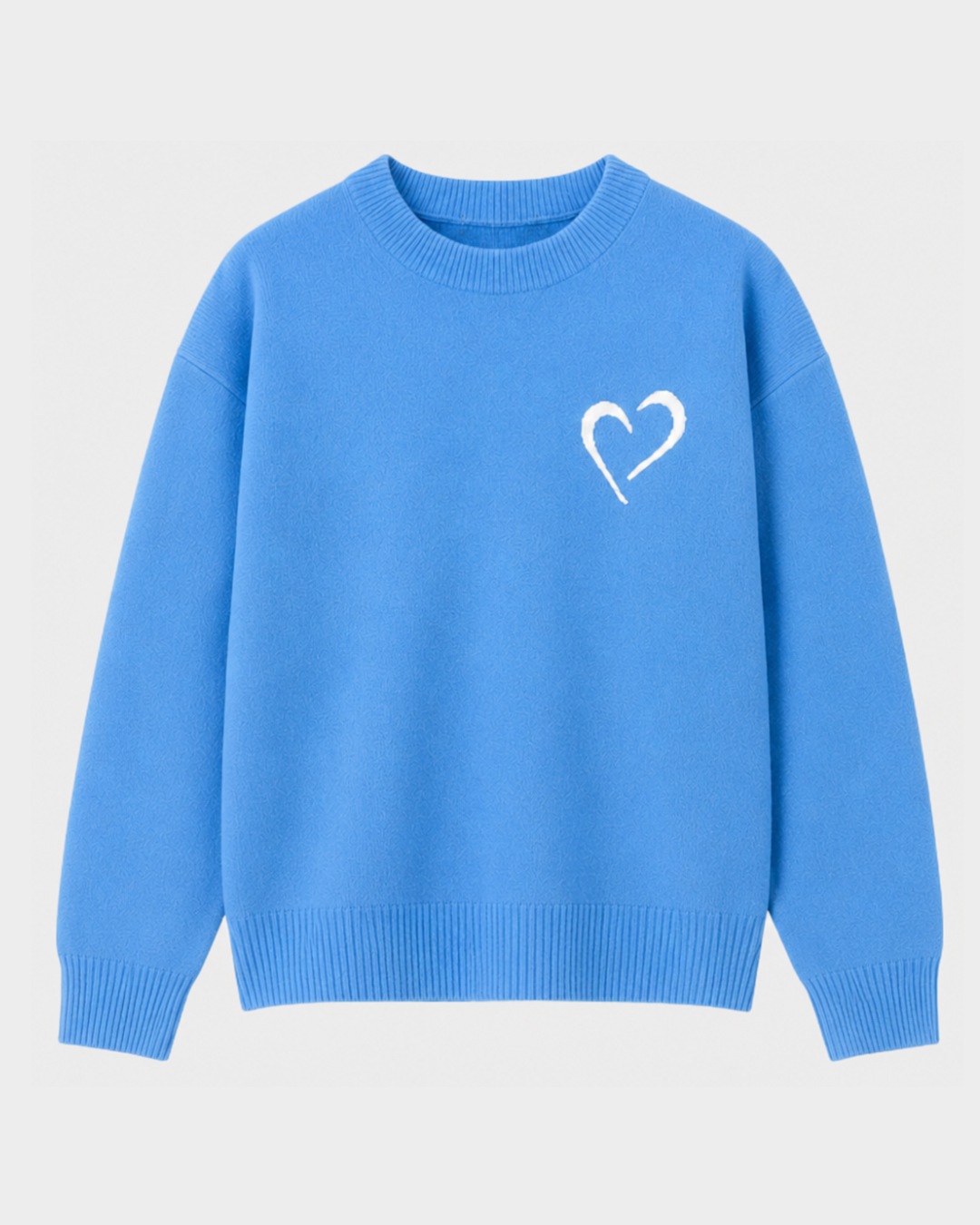 Womens Soft Knit Sweater - Blue