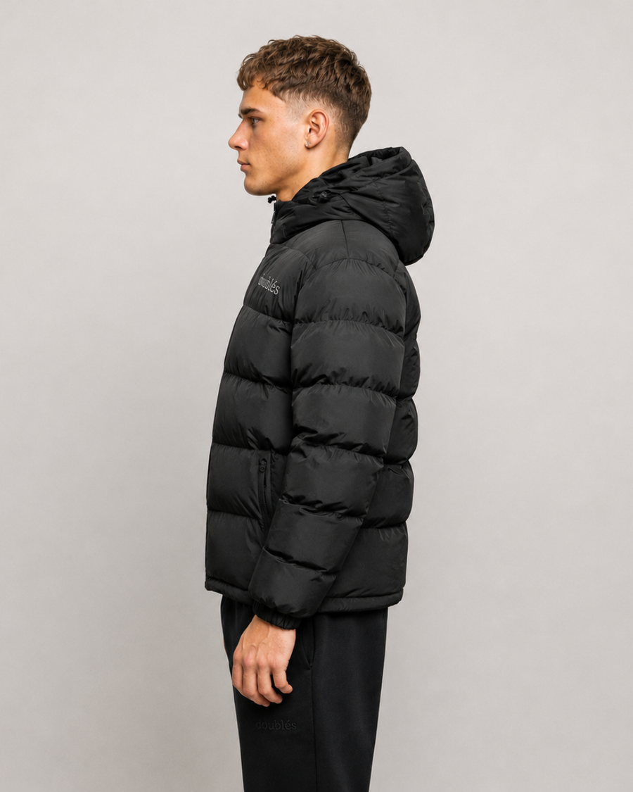 Springjacket with Logo - Black