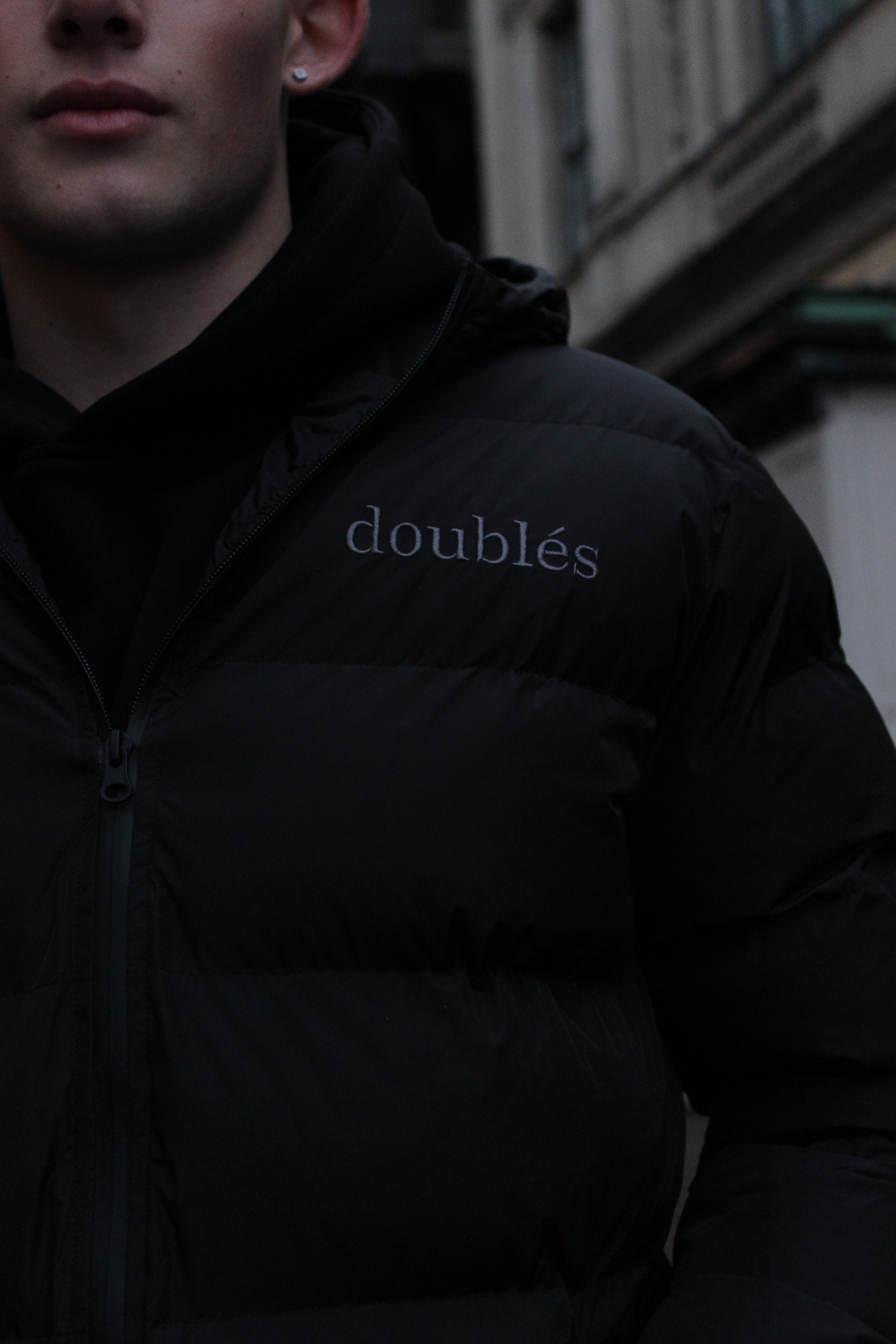 Springjacket with Logo - Black – Doublés