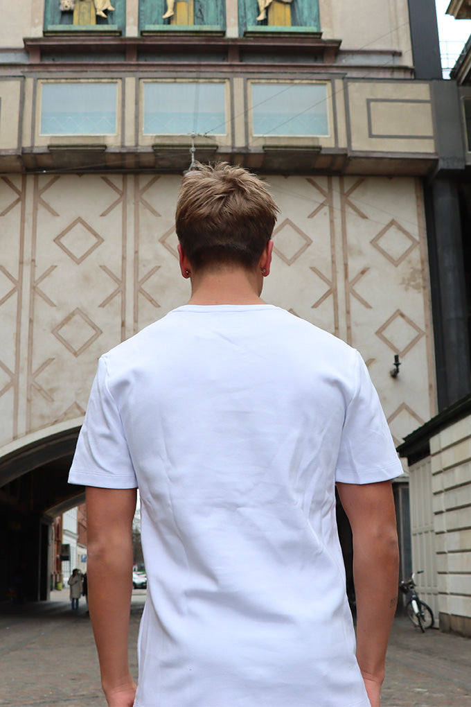 Blank Slim Fit T Shirt - White