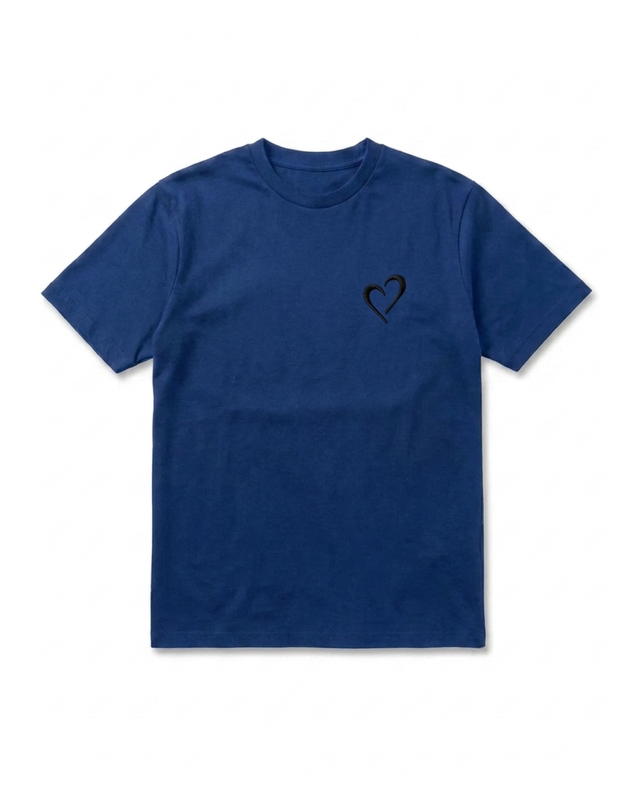 Womens Heavyweight T Shirt - Blue