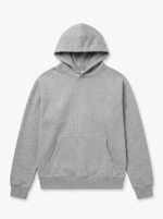 Embossed Hoodie Lysegrå