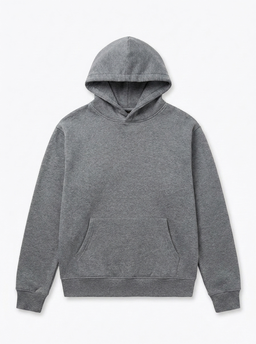 Blank Hoodie - Grå