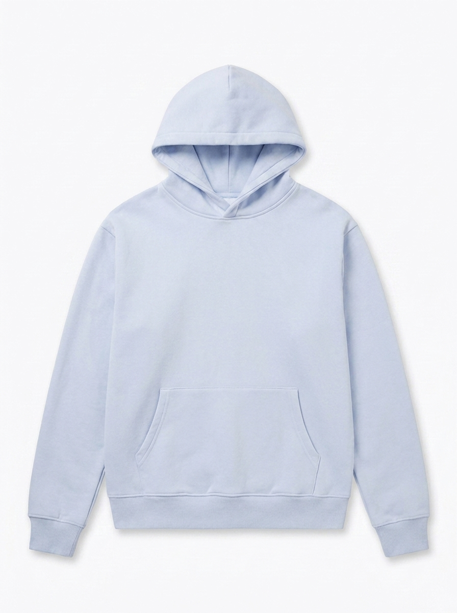 Blank Hoodie - Sky Blue
