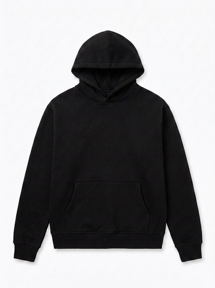Blank Hoodie - Black
