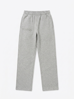 Embossed Joggingbukser Lysegrå