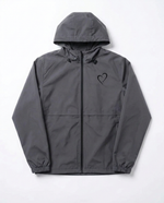 Windjacket with Heart - Grey